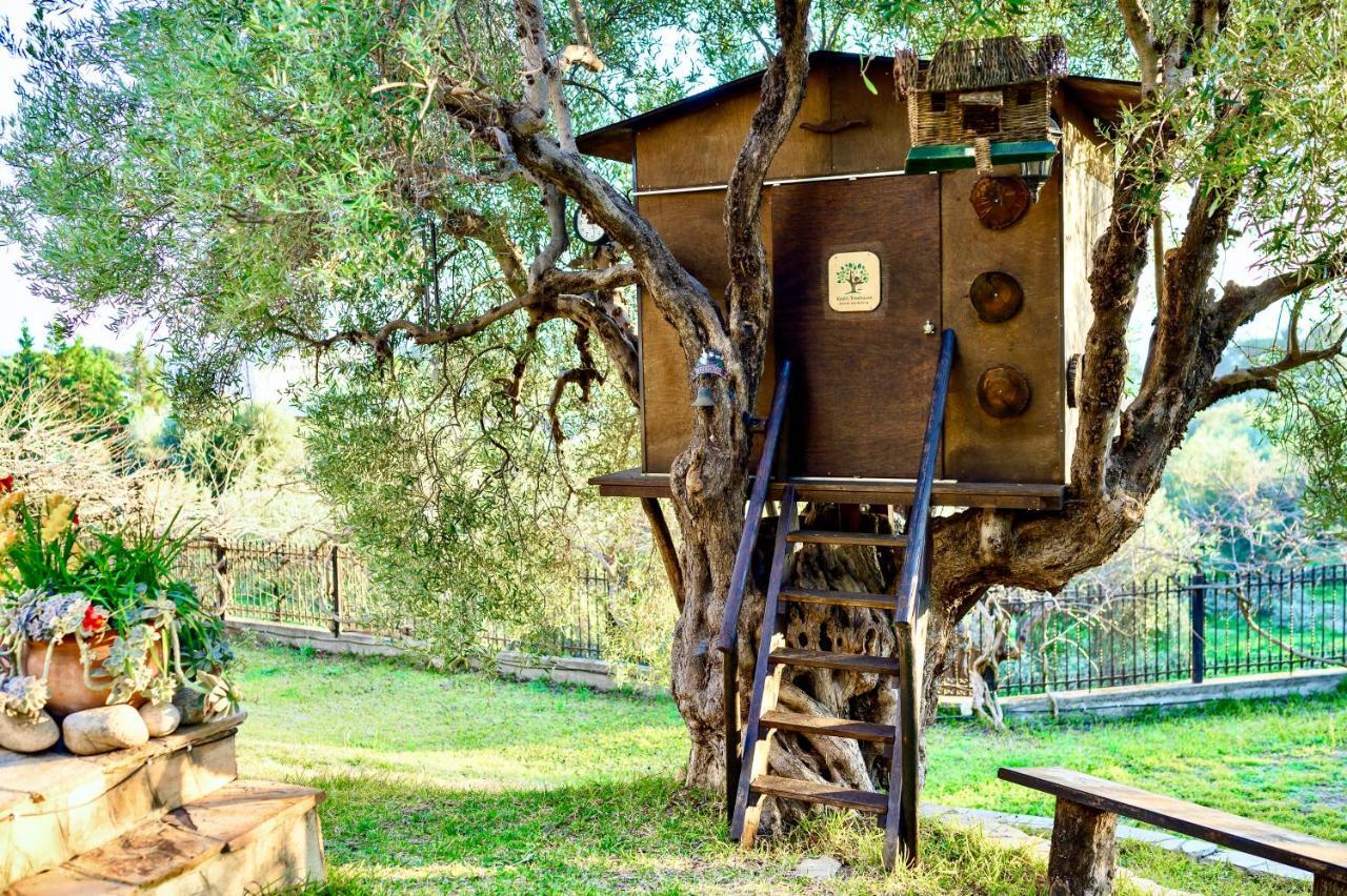 Апартаменти Kastri Treehouse Нікіті Екстер'єр фото